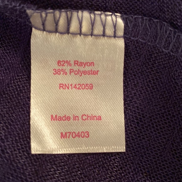 Macbeth collection lace-up tank size Small - Picture 4 of 4